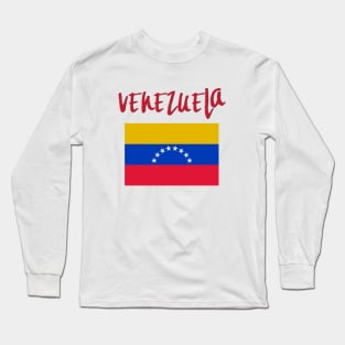 Venezuela flag Long Sleeve T-Shirt